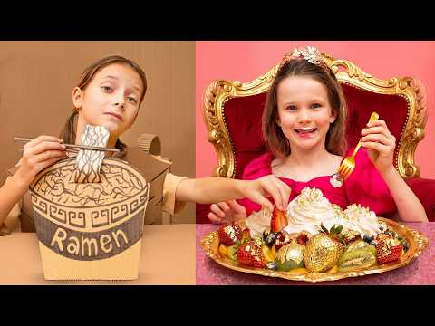 Pink Luxury or Cardboard Magic?! 🦋🌈📦Who Wins?