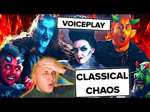 Classical Musician's Reaction & Analysis: CLASSICAL CHAOS by VOICEPLAY