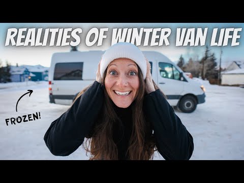 72 HOURS OF WINTER VAN LIFE (when nothing goes as planned)