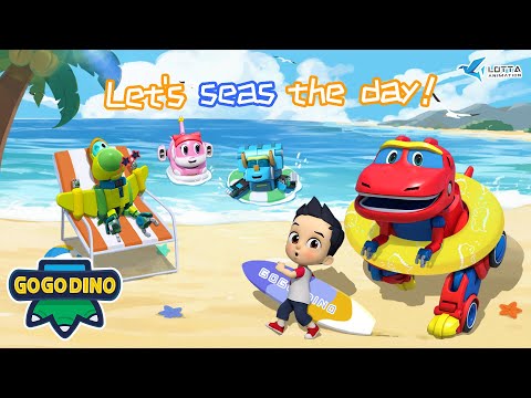 ☀️It's Summertime! Happy Summer ☀️ GoGoDino Summer Special Adventure | Dinosaur Cartoon | Kids |Toys