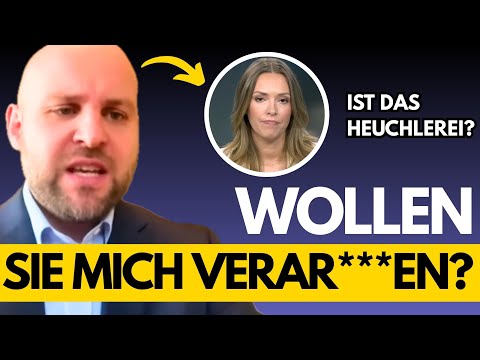 HEFTIGER Schlagabtausch live 💥 AfD-Politiker fühlt sich von Moderatorin verarscht und kontert!!!