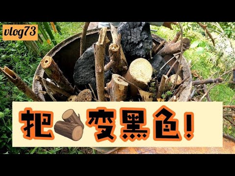 [vlog73] 一步步分享如何做生物炭 记录体验 Making of BioChar