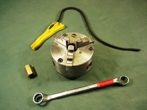 How To Remove A Stuck Chuck From Myford ML7 & Changing The Button Oilers