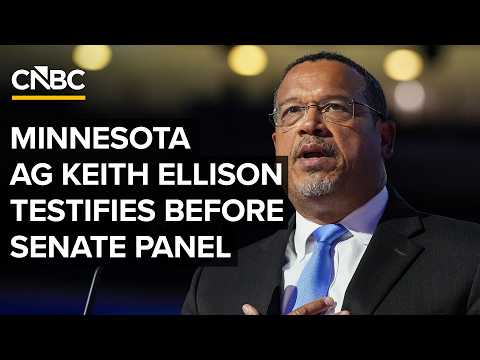 Minnesota AG Keith Ellison tesifies before Senate panel at oversight hearing — 2/12/26