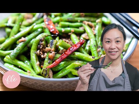 This is the TASTIEST Way to eat GREEN BEANS - Chinese Stir Fried Green Beans