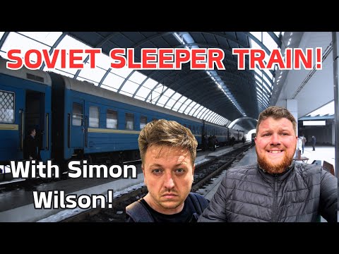 Travelling Moldova’s Soviet Sleeper Train with Simon Wilson!