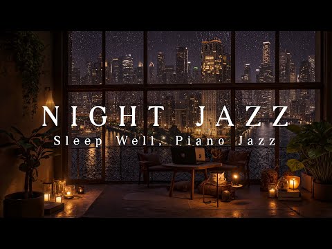 Late Night Elegant Instrumental Jazz & Relaxing Piano for Good Mood and Sleep Tight