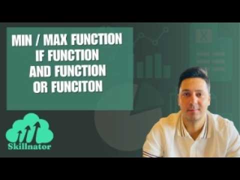 Excel IF, AND, OR, MIN, MAX Functions – Complete Tutorial