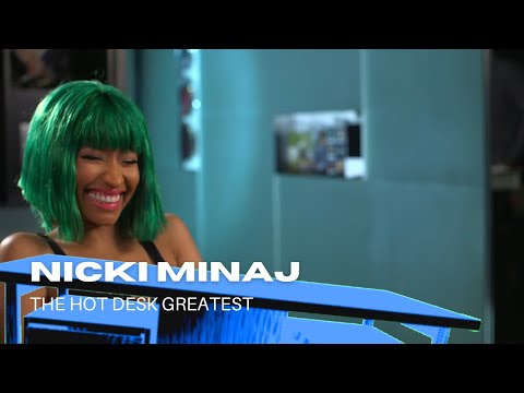 The incredible Nicki Minaj at The Hot Desk