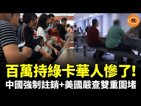 美國綠卡+中國戶口=魚和熊掌兼得？ 現在慘了！百萬中國人遭遇雙重圍堵：中國這邊強制註銷戶籍，美國那邊政策收緊……