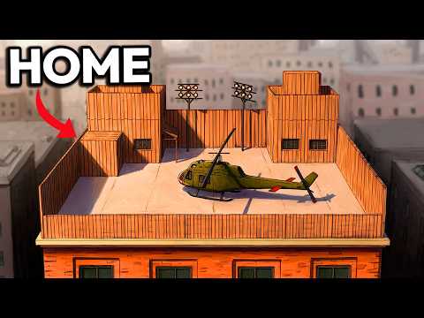 I Built a Rooftop Fortress in Project Zomboid