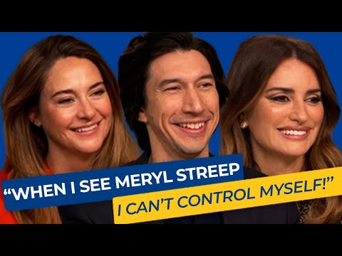 Adam Driver Teases Penelope Cruz That She Was Starstruck By Him 😂 | Ferrari