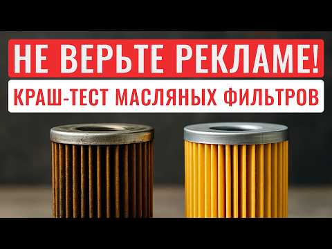 Краш-тест масляных фильтров: MANN с маркетплейса vs оригинал!