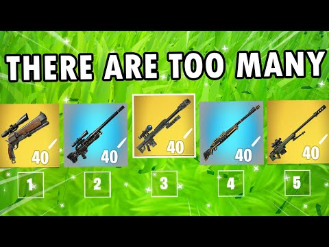Fortnite Added Too Many Snipers