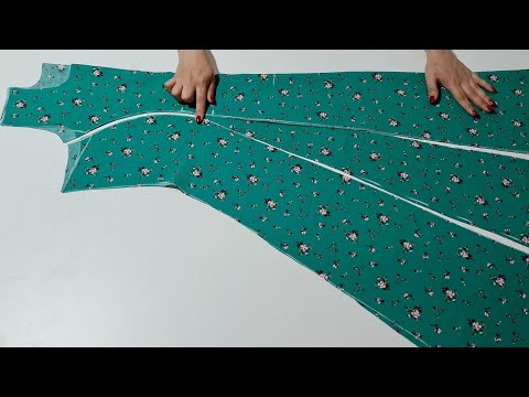 🔥✅Sewing a Very Stylish Flight Dress💥Latest and Unique Design✅