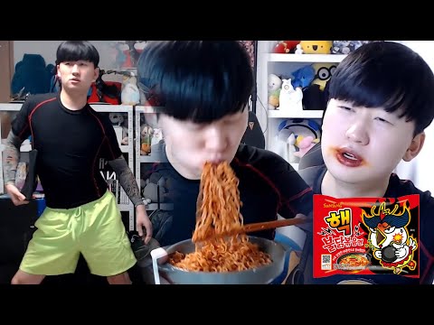 일진의 무서운 핵불닭볶음면 먹방ㄷㄷ