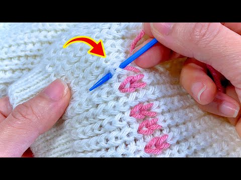 Make OLD Sweaters Look  NEW | 5 Easy Hand-Sewing Tips (Jady Kreativ)