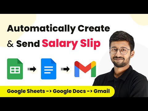 Automatically Create & Send Salary Slip PDF Every Month
