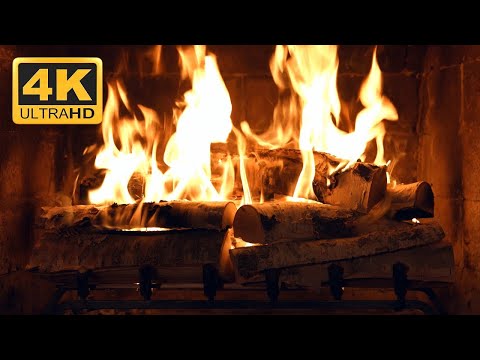 Fireplace 4K Live 24 / 7 Fireplace for Your Home