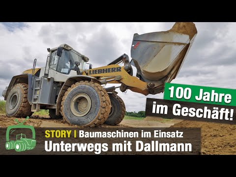 Dallmann Straßen- und Tiefbau | Teil 1 | Baustellen | Baumaschinen im Einsatz