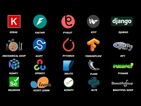 Every Python Library / Module Explained in 13 Minutes