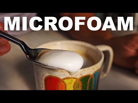 What makes a perfect foam for cafe latte (and soup?)