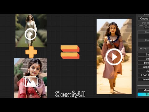 ComfyUI: Vid To Vid AnimateDIFF Workflow Part 1