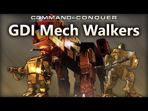 GDI Mechanized Walkers - Command and Conquer - Tiberium Lore