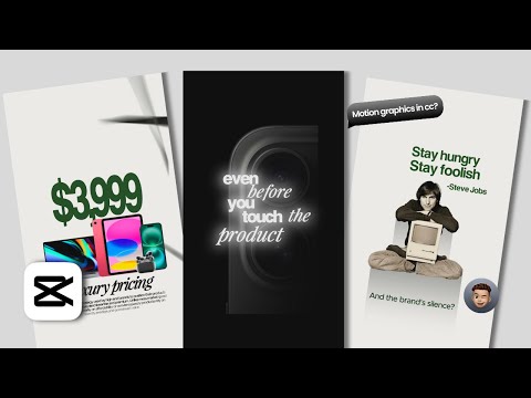 Create Pro 3D Viral Reels in Capcut | Capcut PC full Tutorial