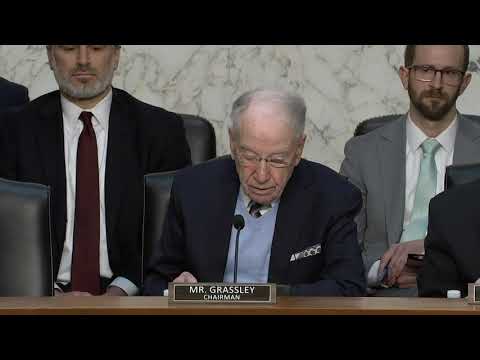 Grassley Opens Judiciary Hearing on Swiss Banks’ Hidden Nazi Ties