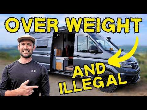 The TRUTH About OUR OVERWEIGHT Campervan || Is Your Van ILLEGAL?