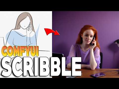 ComfyUI Scribbles to Masterpieces Workflow!