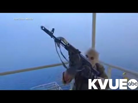 Video shows Iranian forces seizing 2 ships in Strait of Hormuz