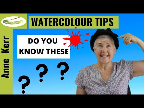 3 Lesser Known Watercolour Tips. (These Could Save You Time and Money!) by ANNE KERR