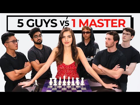 Can 5 Chess Players Beat A Master?