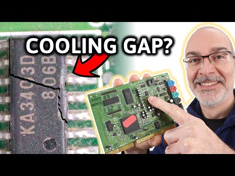 So many broken parts on this Sound Blaster! #doscember