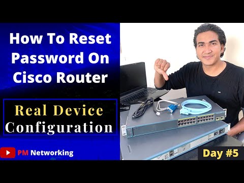 Day-5 | Cisco Router Password  Reset | How to Recovery Password on Cisco Router | Cisco Real devices