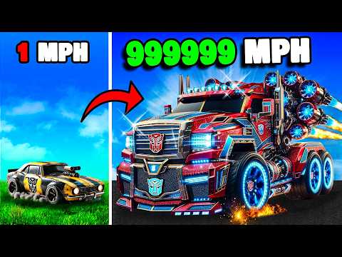 Upgrading to the Fastest TRANSFORMER Car Ever in GTA 5