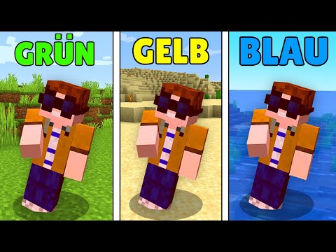 Minecraft, aber OHNE FARBEN ZU BERÜHREN!