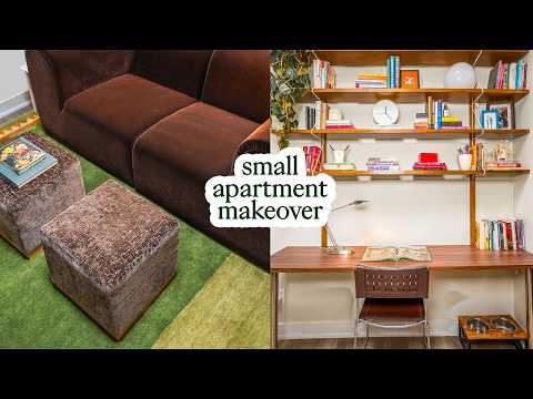 trying to decorate this ACTUALLY small apartment |  functional & cool girl aesthetic