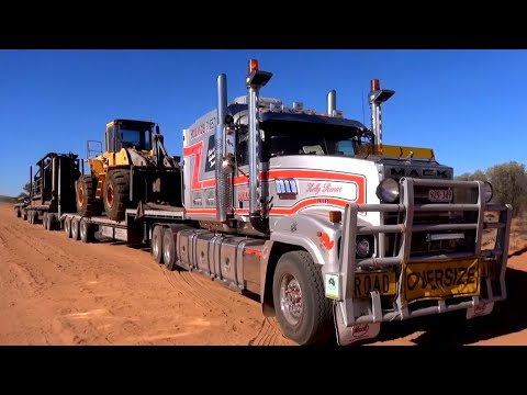 En Australie, les camions sont 4 fois plus longs qu'en Europe