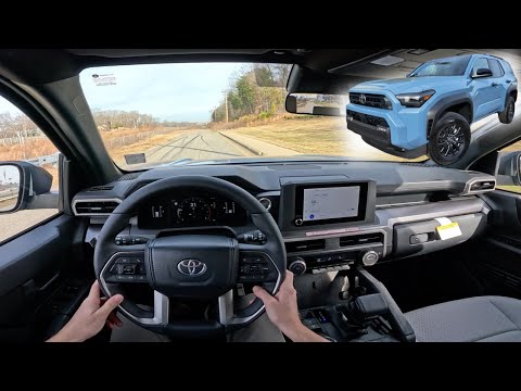 New 2026 Toyota 4Runner SR5 - POV First Impressions ASMR