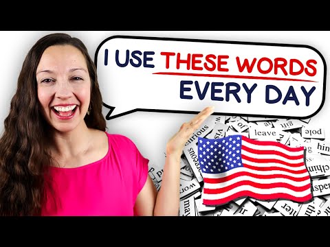 I use these words every day: Daily English Vocabulary