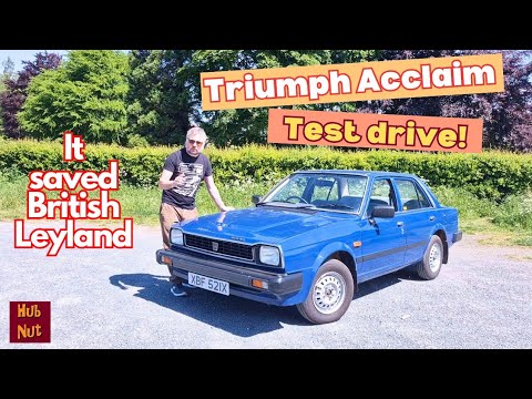 A very Japanese British car - the Triumph Acclaim. Did it save British Leyland?