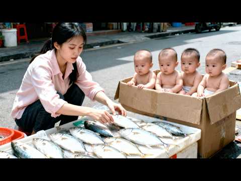 The fishmonger adopts quadruplets, each a prodigy, and she rises to become a billionaire!
