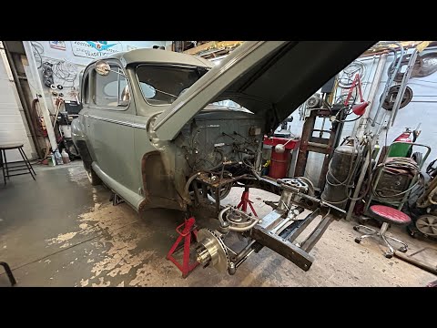 Installing an IFS Front End in a 46 Ford Coupe