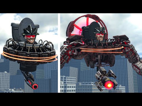 EVOLUTION OF NEW UPGRADED ASSAILANT ASTRO SKIBIDI TOILET In Garry's Mod!
