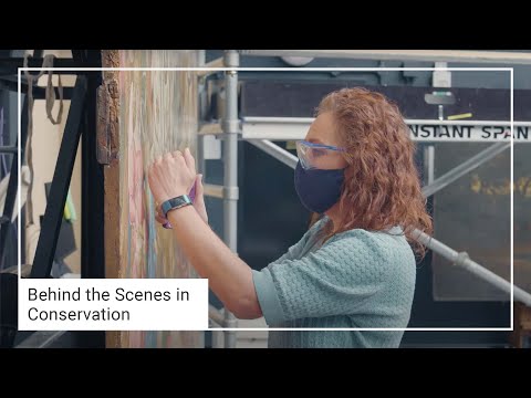 Cleaning the 'Lost Altarpiece' that was found in a woodshed | Art Restoration | National Gallery