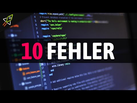 Die 10 häufigsten Fehler beim Programmieren lernen