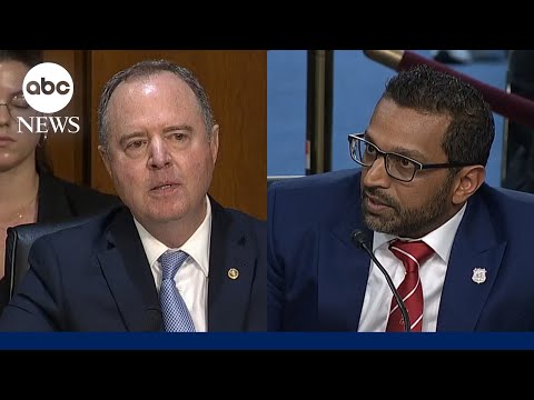 Kash Patel and Adam Schiff spar at Senate oversight hearing